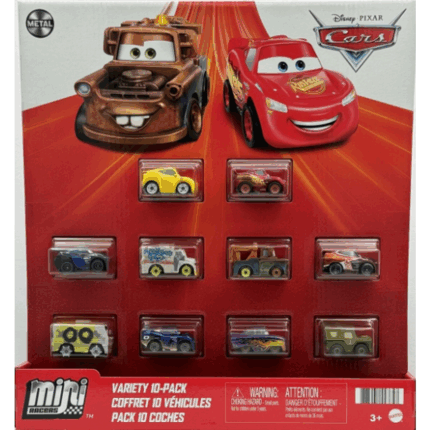 Cars Mini 10 Pack Blister