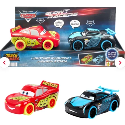 Duo Cars Glow Rayo Mcqueen y Jackson