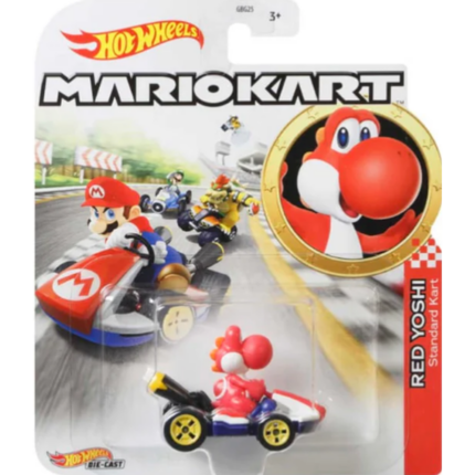 Mario Kart Yoshi Rojo